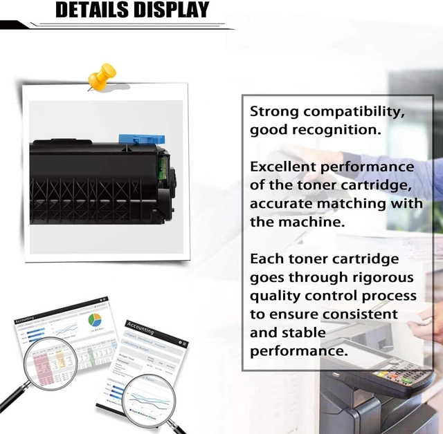 Alt view image 4 of 7 - Compatible 55B1000 High Yield Toner Cartridge Replacement for Lexmark MS331dn MS431dn MS431dw MX331adn MX431adn Printer 1 Pack