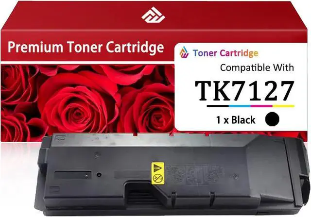 Main image of TK7127 Toner Cartridges Compatible for Kyocera TK-7127 TK-7127K 1T02V70US0 Toner Cartridge Work for Kyocera TASKalfa 3212i Printer