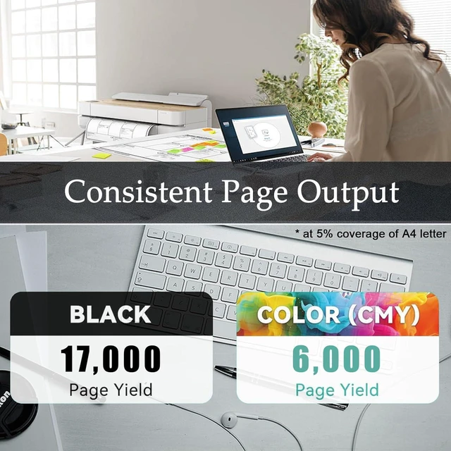 Alt view image 3 of 7 - MP C406 Toner Cartridges Compatible for Ricoh 842092 Cyan Toner Cartridge Work for Ricoh Aficio MPC306 MPC307 MPC307SP MPC406ZSPF MPC407SPF Printers