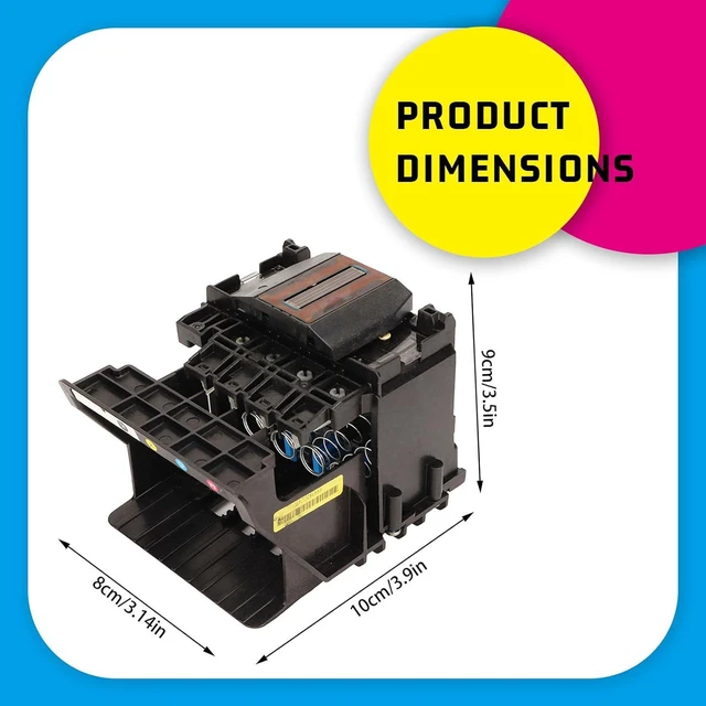 Alt view image 6 of 7 - Print Head Replacement Kit Compatible with 950 951 950XL 951XL 8100 8600 8620 8630 for Officejet Pro Series Printhead