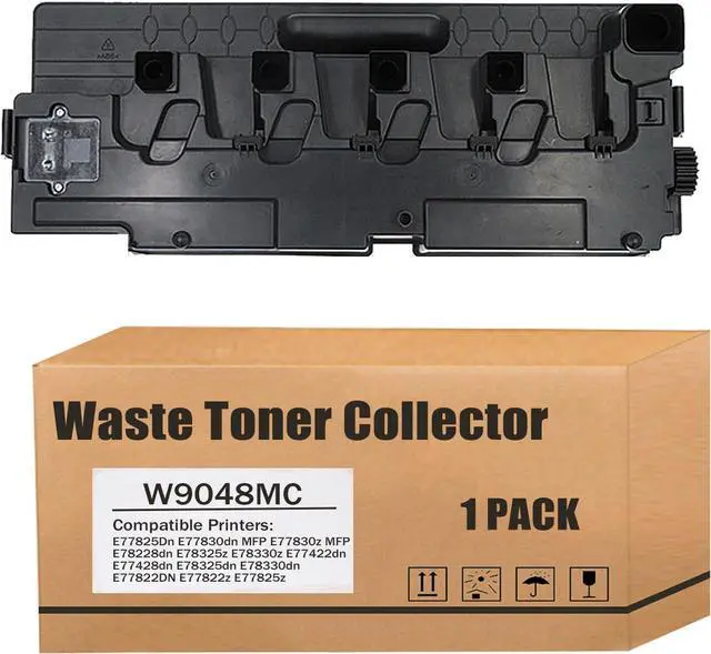 Main image of W9048MC Waste Toner Collector Compatible for HP Color Laser E77825Dn E77830dn MFP E77830z MFP E78228dn E78325z E78330z E77422dn E77428dn E78325dn E78330dn E77822DN E77822z E77825z Black