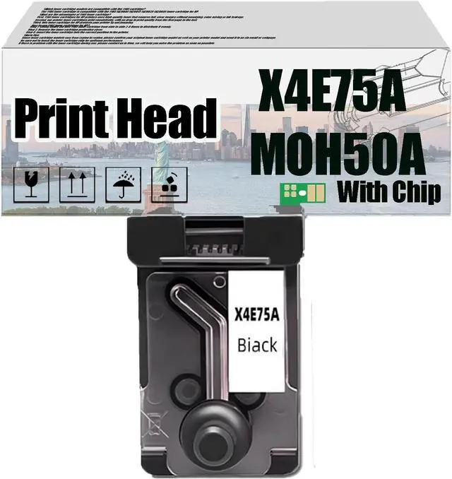 Main image of X4E75A MOH50A Print Head, Compatible for HP 508 510 511 516 518 519 531 536 538 539 618 525 528 582 585 588 589 Printers High Print Volume with Chip X4E75A