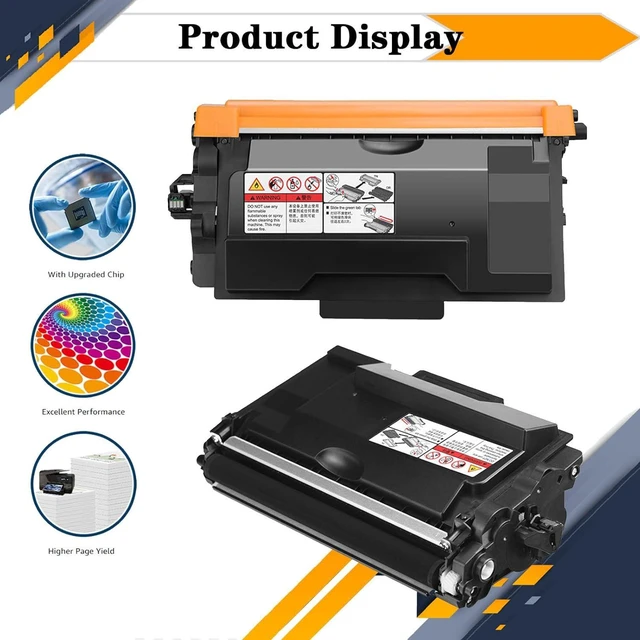 Alt view image 5 of 7 - Compatible Toner Cartridges Replacement TN-920 TN920 for Bro-Ther HL-L6210DW HL-L6210DWT HL-L5210DW HL-L5210DWT HL-EX415DW HL-L5210DN HL-L5215DW HL-L6217DW Printers Black*2