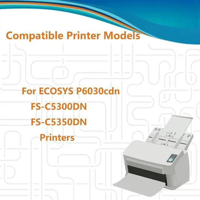 Alt view image 3 of 7 - TK-562 TK562 Compatible Toner Cartridges for Kyocera TK-562K TK-562Y TK-562M TK-562C for ECOSYS P6030cdn FS-C5300DN FS-C5350DN Printers, High Yeild BK/C/Y/M 4 Pack