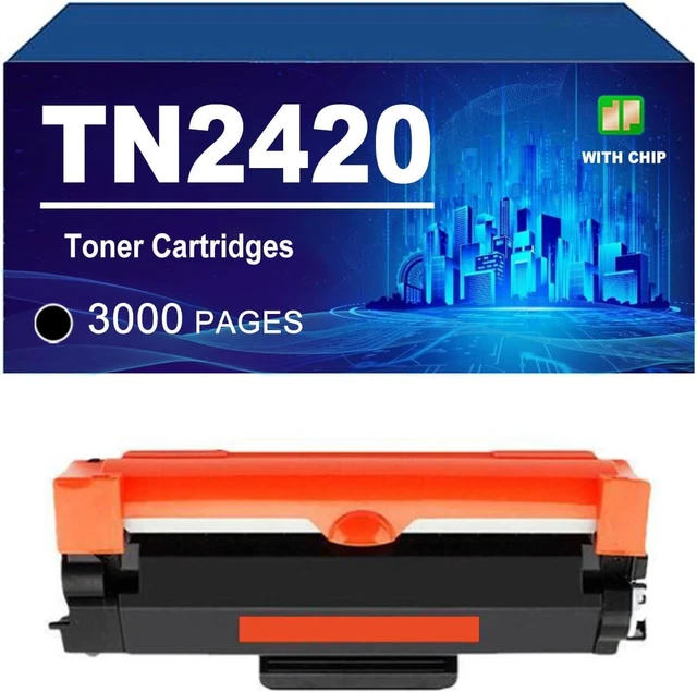 Main image of TN2420 2420 Toner Cartridges with Chip Compatible for Brother MFC-L2710DW L2750DW HL-L2310D L2350DW L2370DN L2375DW DCP-L2530DW L2510D L2550DN Printers, High Yield,Black-3000 Pages