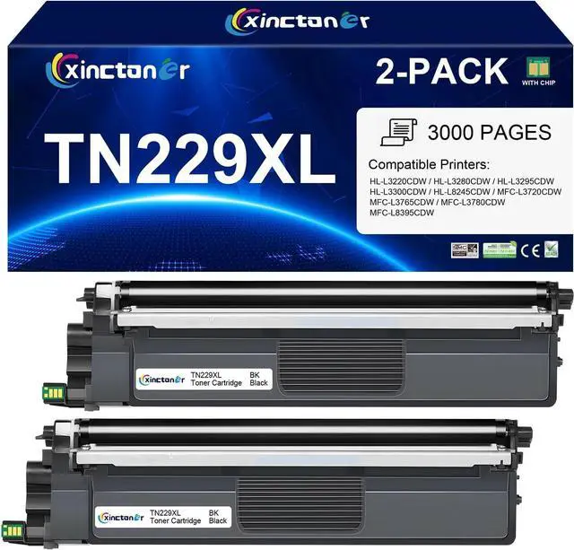 Main image of TN229XL Black Toner Cartridge High Yield for Brother HL-L3280CDW