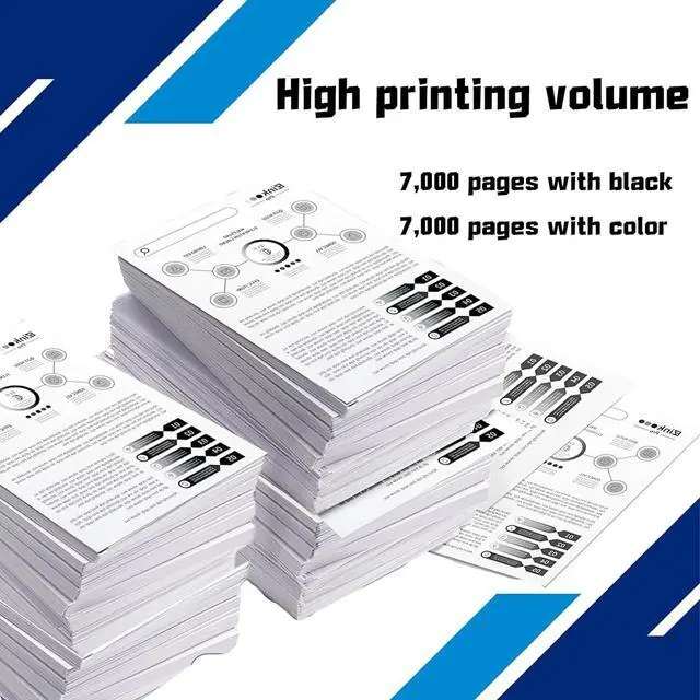 Alt view image 3 of 7 - CLT-K609S CLT-C609S CLT-Y609S CLT-M609S 609S Toner Cartridge Compatible for Samsung CLP-770ND CLP-775N CLP-775ND Printers High Yield Printing 1*Black