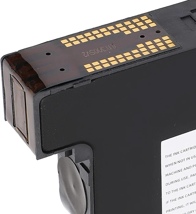 Alt view image 6 of 7 - Ink Cartridge, 42ml High-Capacity Black Solvent Ink Replacement for Handheld Printer, Quick-Drying Smudge-Proof & Long-Lasting for Portable Coding & Printing Machines