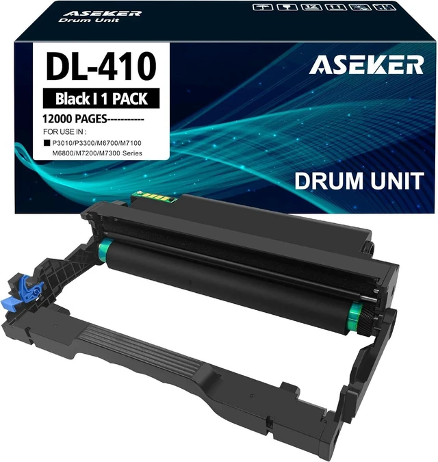 Main image of DL-410 Drum Unit Compatible with Pantum DL-410 for P3010 P3012 P3300 P3302 M6700 M6702 M6800 M6802 M7100 M7102 M7200 M7202 M7300 M7302 Series Printers High Yields 12000 Pages (Drum Unit)