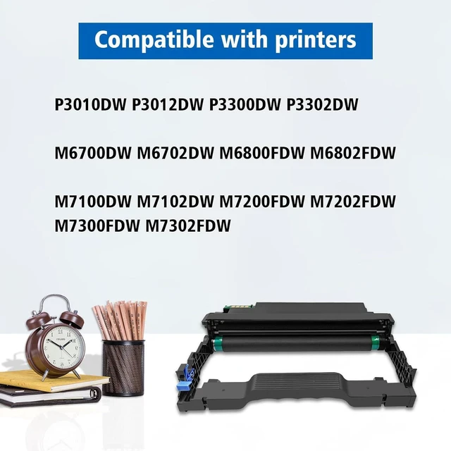 Alt view image 2 of 6 - DL-410 Drum Unit Compatible with Pantum DL-410 for P3010 P3012 P3300 P3302 M6700 M6702 M6800 M6802 M7100 M7102 M7200 M7202 M7300 M7302 Series Printers High Yields 12000 Pages (Drum Unit)