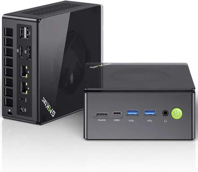 Main image of GMKtec Gaming Mini PC K8 Plus AMD Ryzen 7 8845HS(8C/16T, up to 5.1GHz) 32GB DDR5 RAM 1TB SSD, Desktop Computer Dual NIC 2.5G, HDMI 2.1, USB4