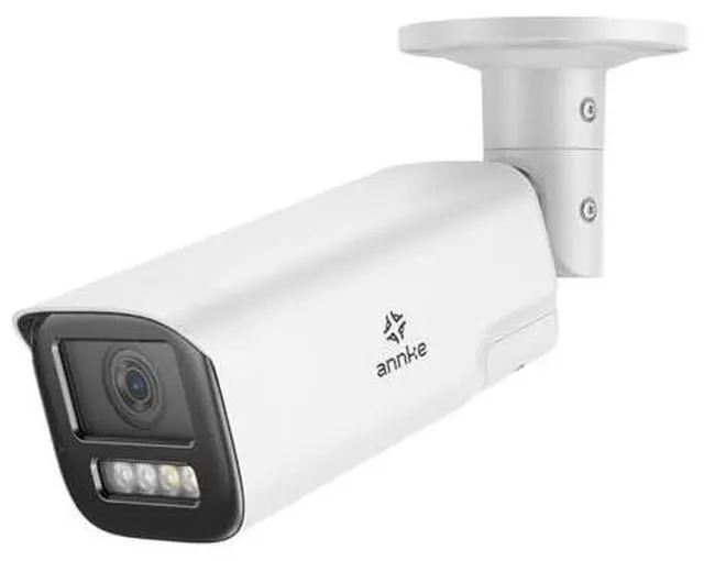 Main image of ANNKE 4K 8MP PoE Security Camera with Two-Way Audio, Varifocal IP Camera with 2.8mm-12mm Lens, 4X Optical Zoom, Smart Dual Light, Flashlight Siren, Human&Vehicle Detection, Up to 512GB Storage