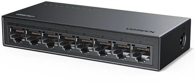 Main image of UGREEN Ethernet Switch, 8 Port Gigabit Plug & Play Ethernet Splitter