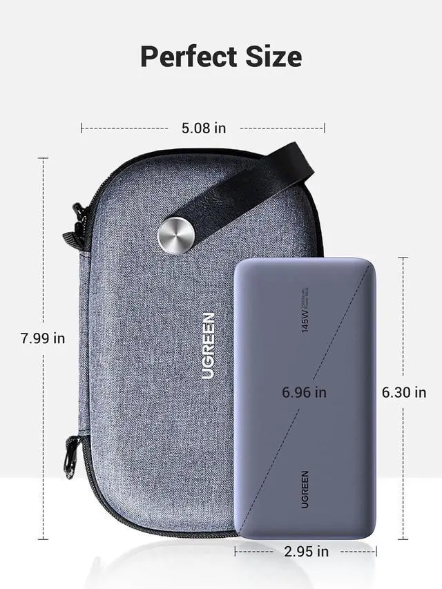 Alt view image 7 of 7 - Electronic Organizer Travel Case Pouch Bag Accessories Portable Waterproof Storage Bag Travel Essentials with Cable USB Flash Drive Charger External Battery Memory Card