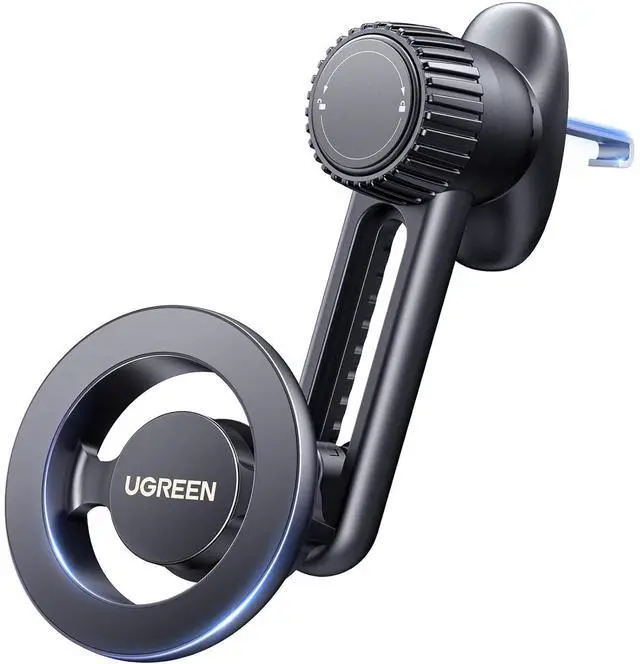 Main image of UGREEN Magnetic Phone Mount for Car Compatible for Magsafe, Not Blocking Air Vent, Strengthen Magnetic Power Car Phone Holder Compatible with iPhone 16 15 Pro Max 14 13 12 Pro Mini MagSafe Case