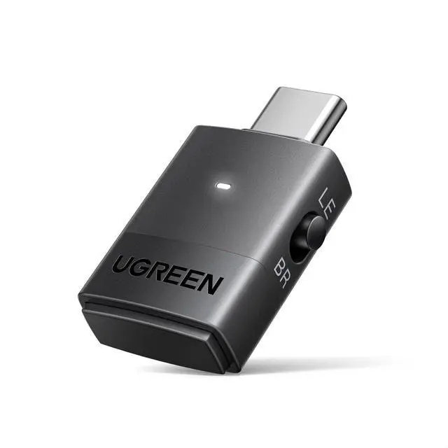 Main image of USB-C Bluetooth Adapter for PS5, Gaming Consoles & PC, Bluetooth 6.0 Transmitter with LE Audio, aptX Adaptive/HD/aptX/SBC, Dual Pairing & One-to-Many Broadcast for Wireless Headphones Speakers