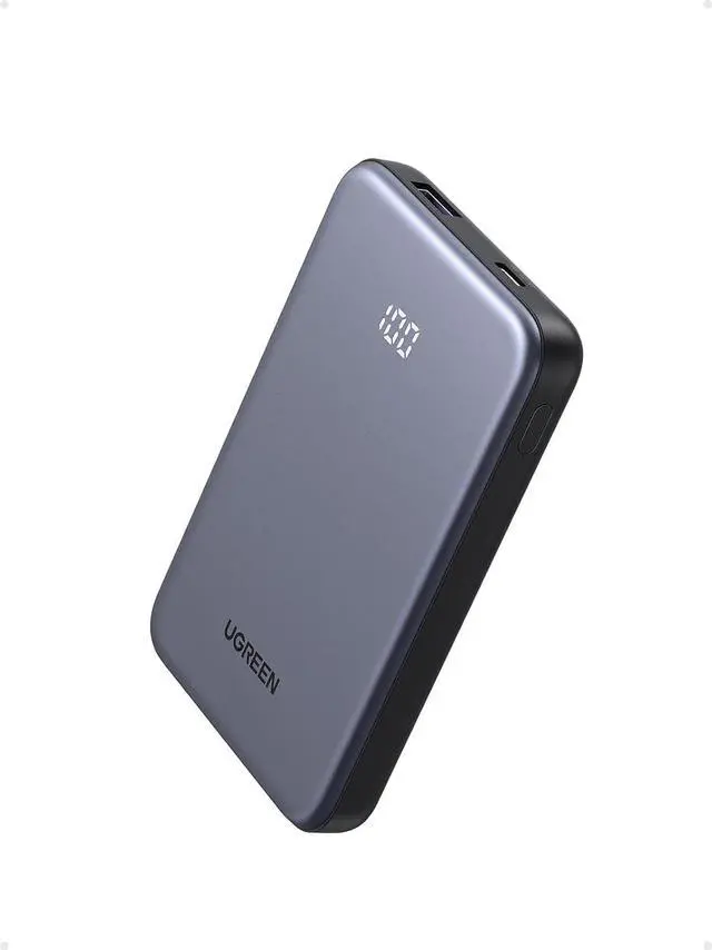 Main image of Power Bank 10,000mAh 22.5W, Compact Portable Charger USB-C PD3.0 Travel Fast Charging Battery Pack with Digital Display for iPhone 17/16/15/14/13/12 Pro Max, Galaxy S25/S24 Ultra
