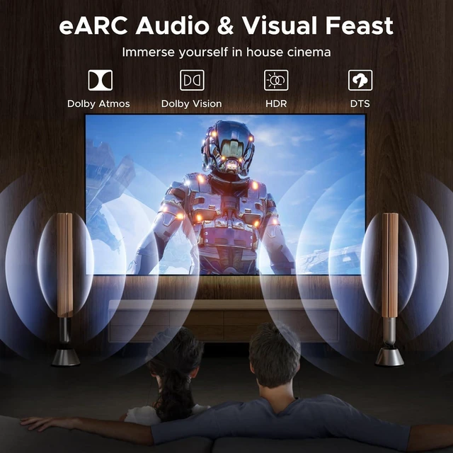 Alt view image 6 of 7 - HDMI Coupler 2 Pack, 8K@60Hz 4K@240Hz HDMI 2.1 Female to Female