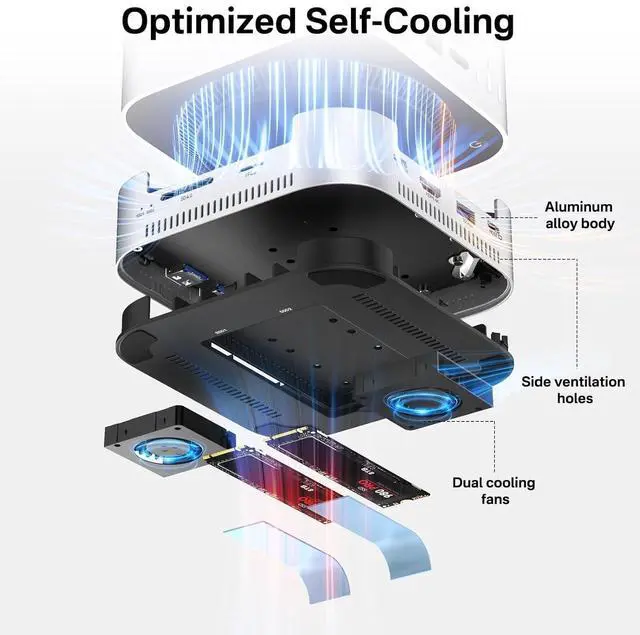 Alt view image 7 of 7 - Powered USB 3.0 Hub, 16 Port USB Hub Powered(Include 2*USB C 3.0+4 Smart Charging Port) with 60W Power Adapter, Support Wall Mount, USB Hub for PC Laptop, Mac, Printer, Camera