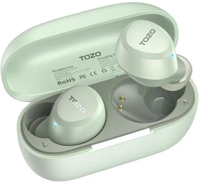 Main image of A1 Wireless Earbuds Bluetooth 5.3 Light Weight in Ear IPX5 Waterproof Headphones 2 Mic for AI Calls, Immersive Premium Sound Bass Headset with Charging Case, 32 Presets EQ Customization via App