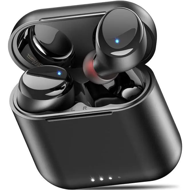 Main image of T6 Wireless Earbuds, Bluetooth Ear Buds, Stereo Sound in Ear Headphones, 50 Hours Playtime, AI Clear Call, Wireless Charging Case, APP Customizable EQs, IPX8 Waterproof Earphones
