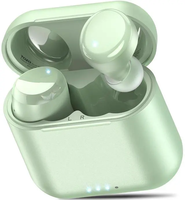 Main image of T6 Wireless Earbuds, Bluetooth 5.3 Ear Buds, Stereo Sound in Ear Headphones, 50 Hours Playtime, Wireless Charging Case, APP Customizable EQs, IPX8 Waterproof Earphones