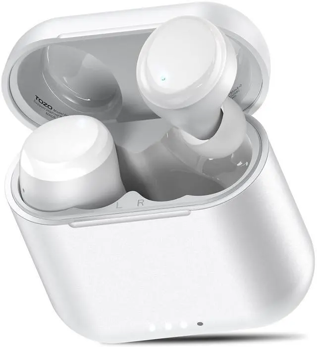 Main image of T6 Wireless Earbuds, Bluetooth 5.3 Ear Buds, Stereo Sound in Ear Headphones, 50 Hours Playtime, Wireless Charging Case, APP Customizable EQs, IPX8 Waterproof Earphones