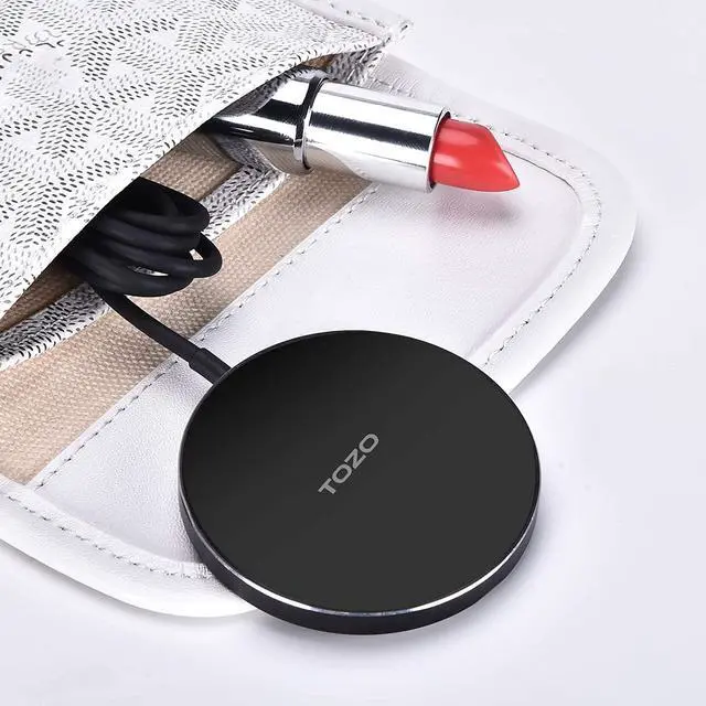 Alt view image 7 of 7 - 2025 Upgraded W6 Wireless Magnetic Charger, 15W Max Fast Wireless Charging Pad Compatible with iPhone 16/16 Plus/16 Pro Max /15/14/13/SE/12 Series, Samsung Galaxy S24/S23/S22 Series