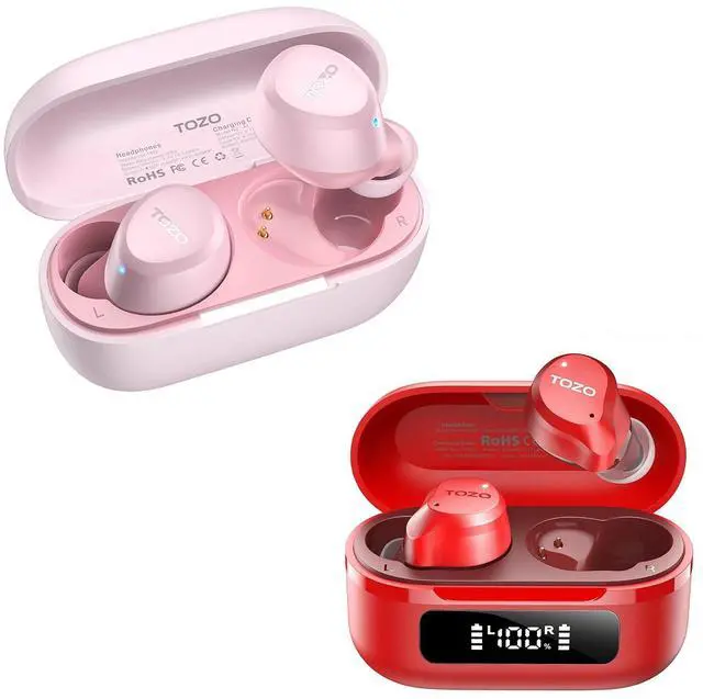 Main image of A1 Wireless Earbuds Bluetooth 5.3 Light Weight NC9 Hybrid Active Noise Cancelling Wireless Earbuds