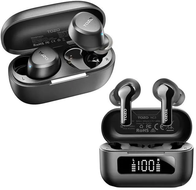Main image of A1 Wireless Earbuds Bluetooth 5.3 Light Weight in Ear Hybrid Active Noise Cancelling Wireless Earbuds