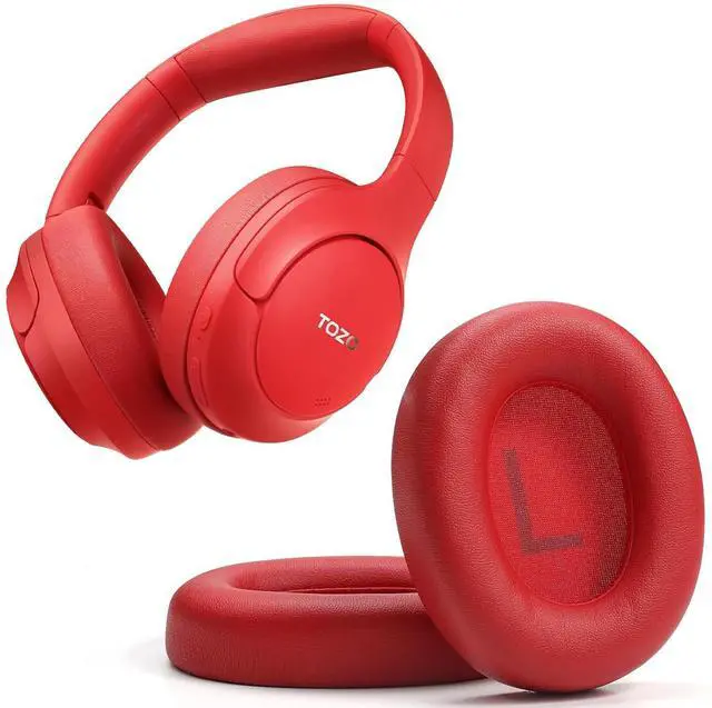 Main image of HT2 Hybrid Active Noise Cancelling Headphones, Wireless Over Ear Bluetooth Headphones, + HT2 Replacement Ear Pads