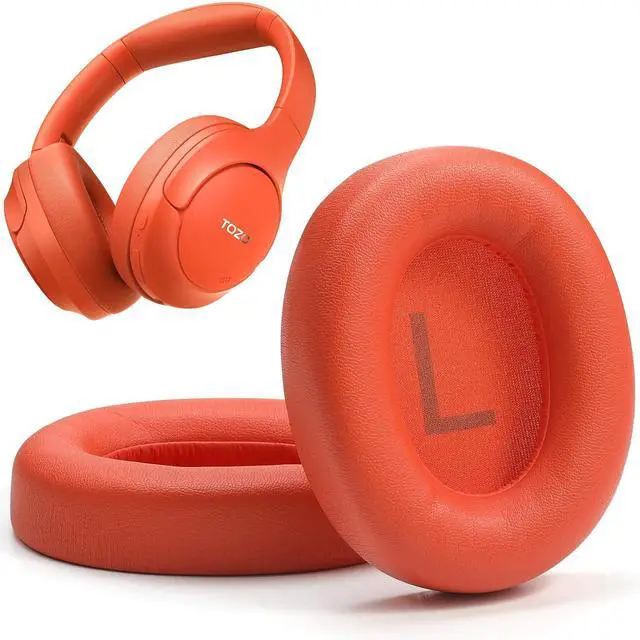 Alt view image 5 of 6 - HT2 Hybrid Active Noise Cancelling Headphones, Wireless Over Ear Bluetooth Headphones, + HT2 Replacement Ear Pads