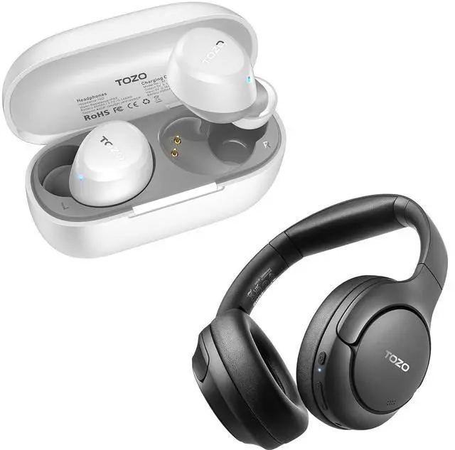 Main image of A1 Wireless Earbuds Bluetooth 5.3 Light Weight in Ear HT2 Hybrid Active Noise Cancelling Headphones