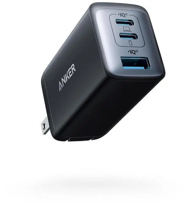Main image of Phone Charger, 65W 3-Port Fast Compact Foldable USB C Charger Block, Type C Charger Fast Charging for MacBook Pro/Air, iPad Pro, Galaxy S20, Dell XPS 13, Note 20/10+, iPhone 17 Series, and More