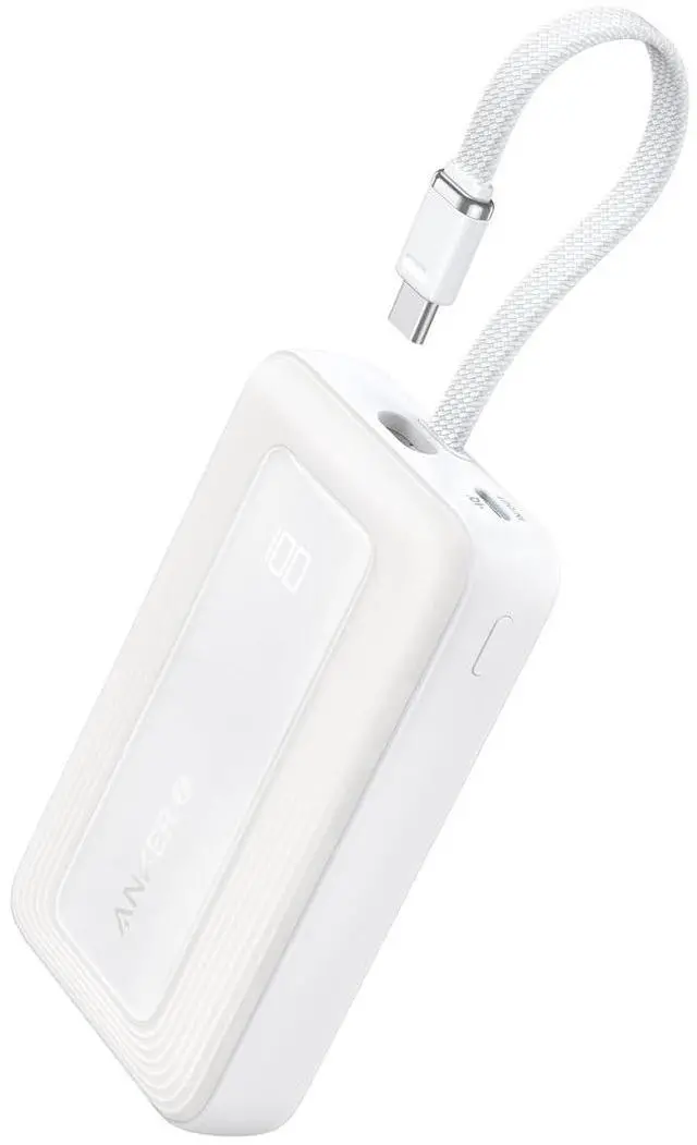 Main image of Zolo Power Bank (2025 Upgraded Version), 20,000mAh 30W High-Speed Portable Charger with Built-in USB-C Cable, Battery Pack for iPhone 17/16 / 15 Series, Galaxy, and More