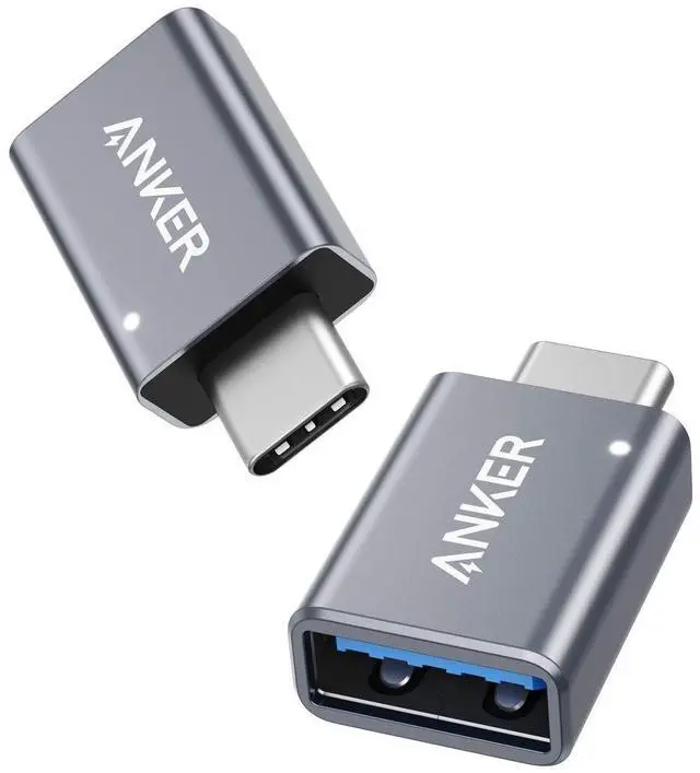 Main image of USB C Adapter (2 Pack), USB C to USB Adapter High-Speed Data Transfer for MacBook Pro 2020, iPad Pro 2020, Samsung Notebook 9, Dell XPS and More Type C Devices