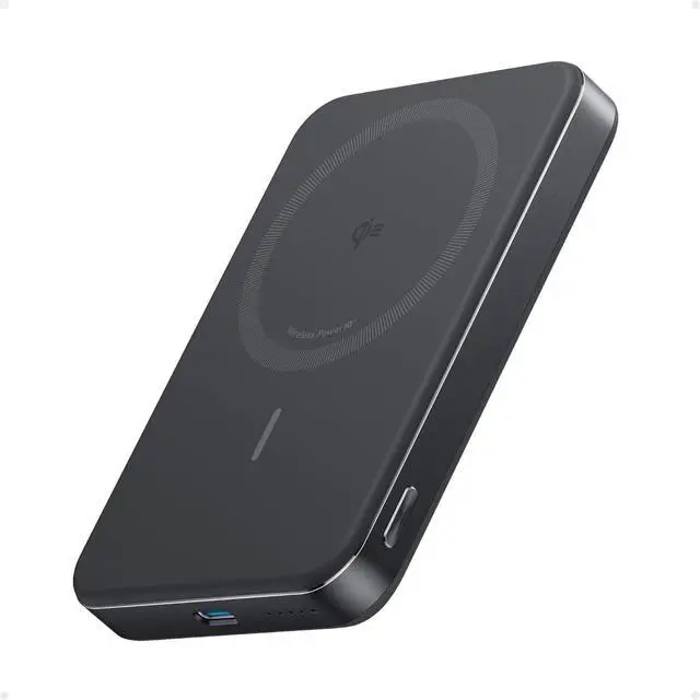 Main image of MagGo Power Bank, Slim 10,000mAh Magnetic Battery Pack, Qi2 Certified 15W Ultra-Fast MagSafe Compatible Portable Charger, Ergonomic Design, for iPhone17/16/15/14 Series, and More