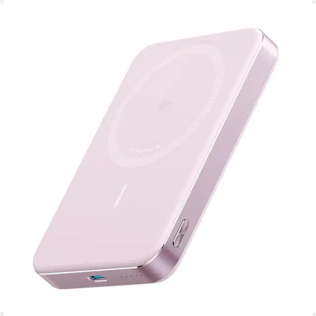 Main image of MagGo Power Bank, Slim 10,000mAh Magnetic Battery Pack, Qi2 Certified 15W Ultra-Fast MagSafe Compatible Portable Charger, Ergonomic Design, for iPhone 12/13/14/15/16 Series, and More