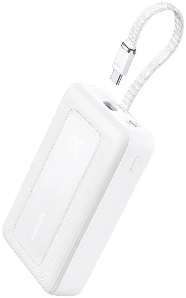 Main image of Zolo Power Bank, 20,000mAh 45W Max Fast Portable Charger with Built-in USB-C Cable, USB C&A, 40W Battery Pack for iPhone 17 Series, MacBook, Samsung, and More (Charger Not Included)