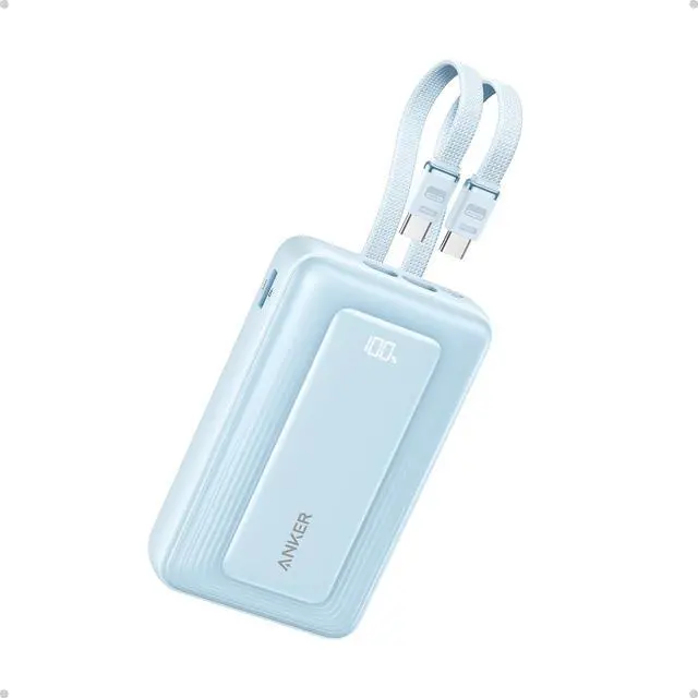 Main image of Zolo Power Bank (2025 Upgraded Version), 45W Max Fast Charging, 20,000mAh Battery Pack, Dual Built-in USB-C Cables, USB-C&A Port, for iPhone 17/16 Series, Galaxy, MacBook, and More
