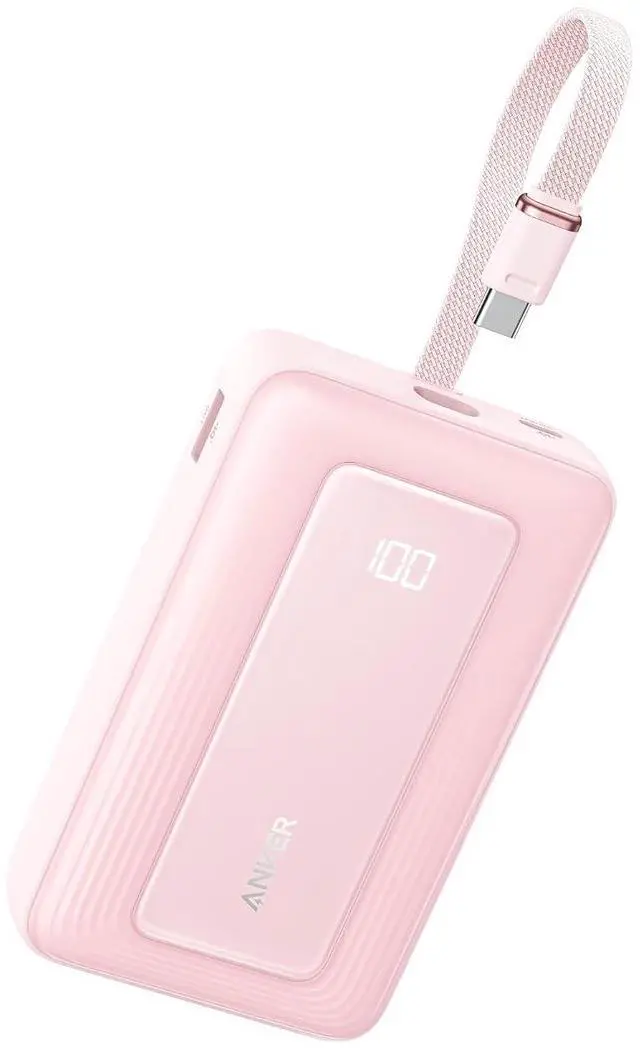 Main image of Zolo Power Bank, 20,000mAh 45W Max Fast Portable Charger with Built-in USB-C Cable, USB C&A, 40W Battery Pack for iPhone 17 Series, MacBook, Samsung, and More (Charger Not Included)