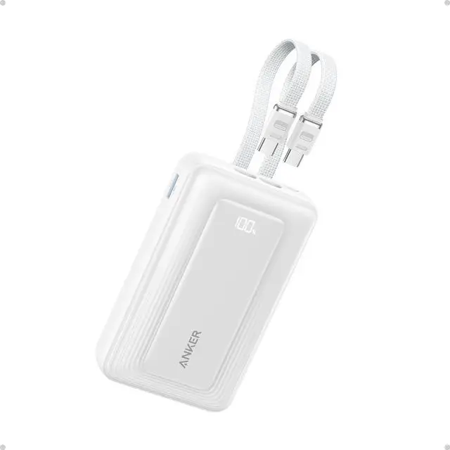 Main image of Zolo Power Bank (2025 Upgraded Version), 45W Max Fast Charging, 20,000mAh Battery Pack, Dual Built-in USB-C Cables, USB-C&A Port, for iPhone 17/16 Series, Galaxy, MacBook, and More