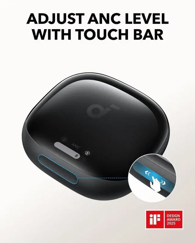 Alt view image 2 of 5 - Soundcore Liberty 4 Pro by Anker, Noise Cancelling Wireless Earbuds, 7-Sensor and Real-Time Adaptive Noise Cancelling, 2× Faster Charging, Studio-Level Hi-Fi Music, Clear Calls with 6 Mics and AI