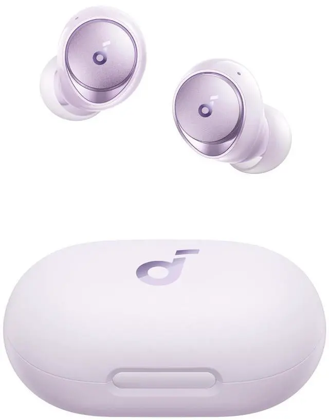 Main image of Soundcore by Anker Space A40 Auto-Adjustable Active Noise Cancelling Wireless Earbuds, Reduce Noise by Up to 98%, 50H Playtime, Hi-Res Sound, Comfortable Fit, App Customization, Wireless Charge