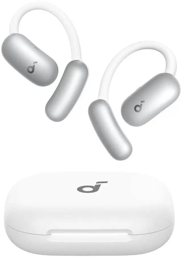 Main image of AeroFit 2 AI Assistant Open-Ear Headphones by Anker, Pressure-Free Fit, 2X Richer Bass, Real-Time Translation Earbuds, Hi-Res, 35H Playtime, IP55