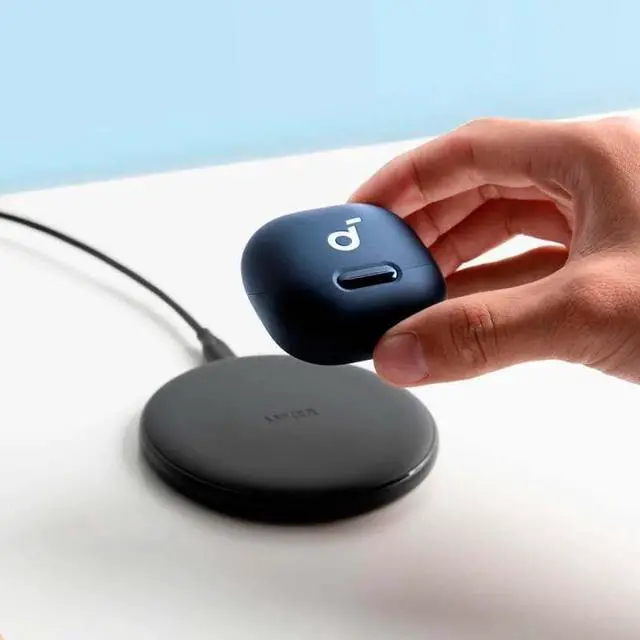 Alt view image 2 of 7 - Soundcore by Anker Liberty 4 NC Wireless Earbuds, 98.5% Noise Reduction, Adaptive Noise Cancelling to Ears and Environment, Hi-Res Sound, 50H Battery, Wireless Charging, Bluetooth 5.3