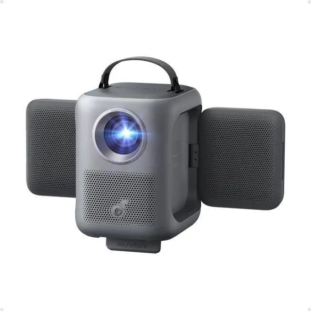 Main image of Nebula P1i Portable Projector with WiFi and Bluetooth by soundcore, Flippable Design,1080P FHD, 4K Support, 380 ANSI Lumens, Auto Focus/Keystone, All-Glass Lens, Built-in Speaker