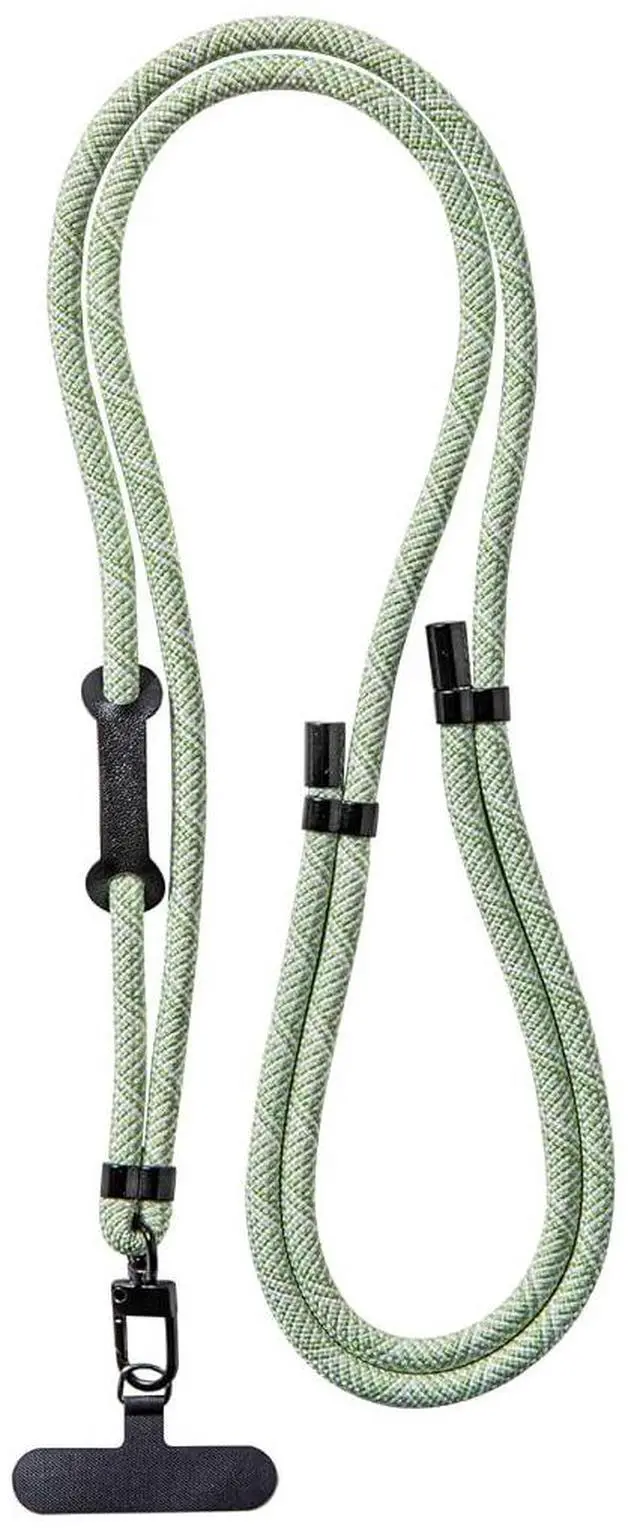 Main image of Phone lanyard for Neck or Shoulder, Adjustable Cell phone Strap Compatible with Car Keys and Keychains, Lanyard for Select 4 Go Speaker (Green)