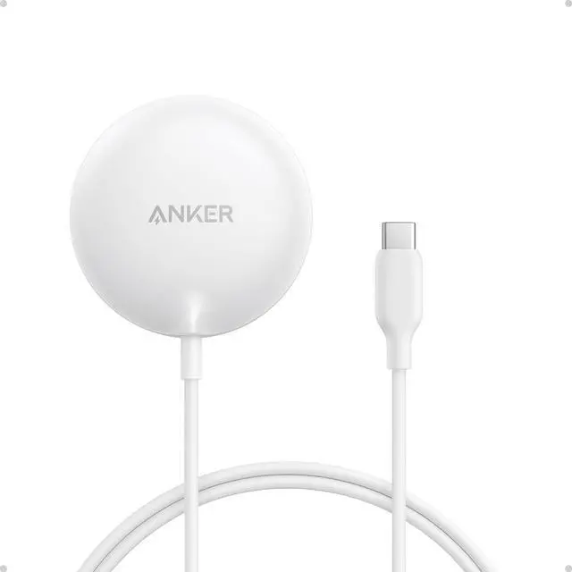 Main image of Zolo Magnetic Wireless Charger, Qi2 Certified 15W MagSafe-Compatible Wireless Charging Pad, for iPhone 17/16/15/14/13/12 Series, AirPods, and More (1 Pack, Not for Pixel, Adapter Not Included)