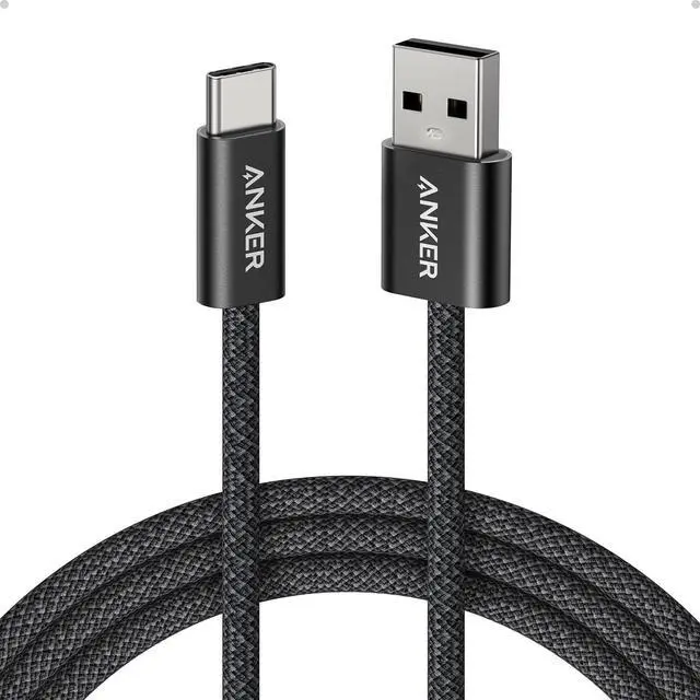 Main image of Zolo USB to USB C Cable, Seamless CarPlay Connection, Durable and Braided Type C Cable, Premium Look with Slim Connector, for iPhone 17/16 Series, iPad Pro, and More (Black, 6FT)